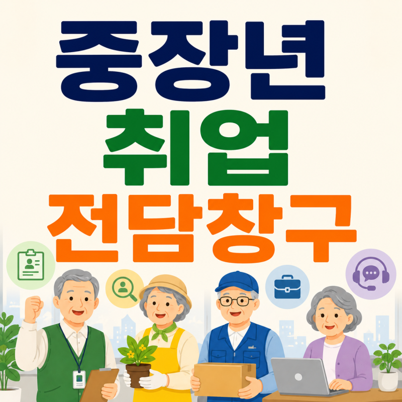 중장년 취업 전담창구