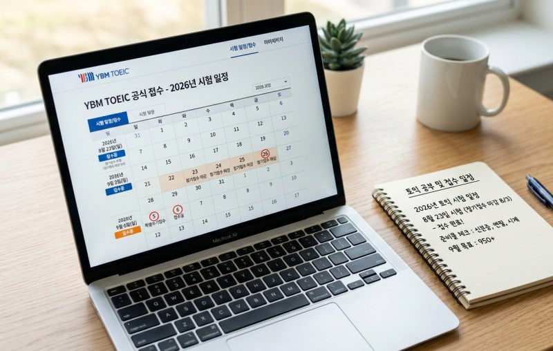 토익 접수 방법 응시료 준비물 및 시험시간 취소 환불