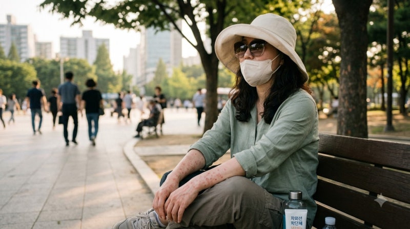 햇빛알레르기 증상과 원인 재채기 날 때