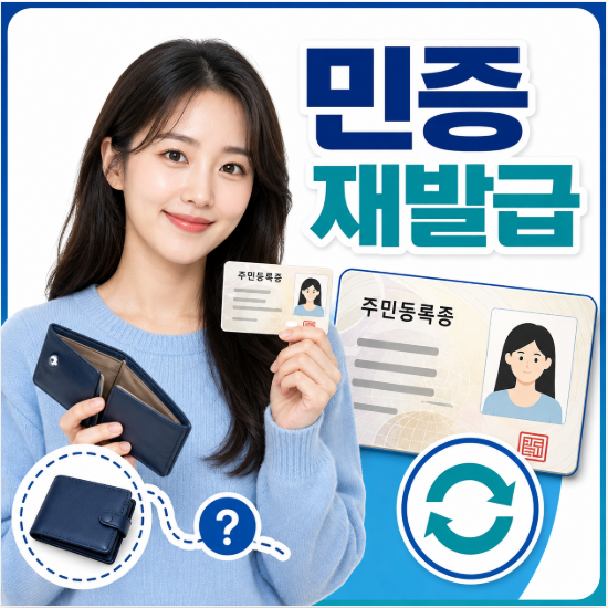 민증 재발급 준비물 지갑을 통째로 잃어버렸을 때 당황하지 않고 주민등록증 재발급받는 법