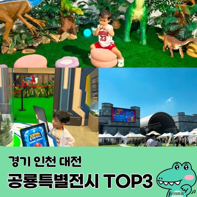 공룡특별전시 3 고고다이노 체험전 인천 박물관 대전 박람회