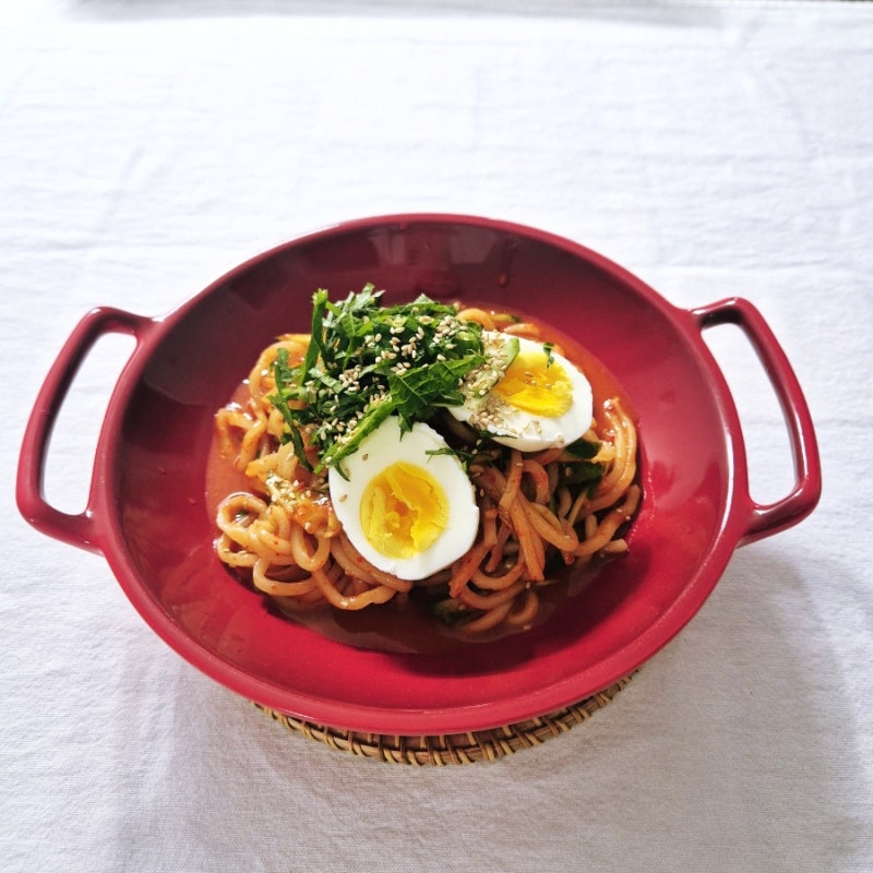 비빔칼국수 레시피