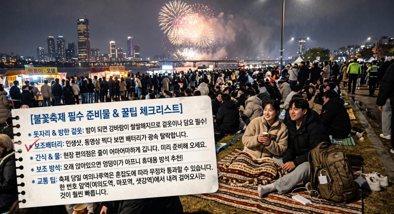 2026 서울세계불꽃축제 총정리 ✨ 일정부터 시간, 명당, 예매, 식당, 호텔, 요트,이벤트 꿀팁까....