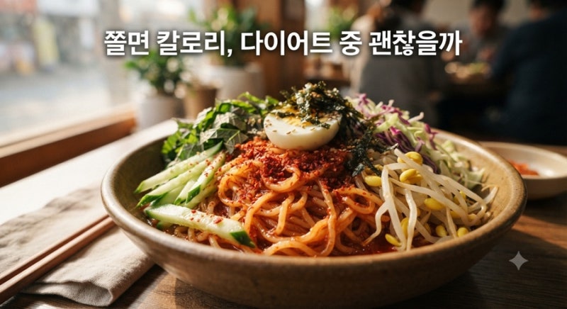 쫄면 칼로리 | 매콤달콤한 그 맛, 다이어트 중 괜찮을까요