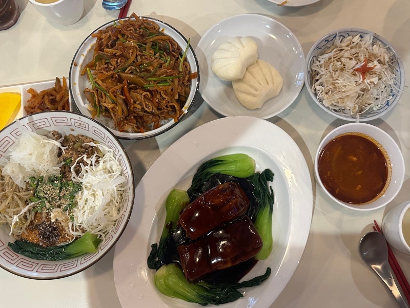 순천 연향동 중식당 맛집 디엔차이 홍콩 분위기에서 깨장면 동파육 먹어본 후기