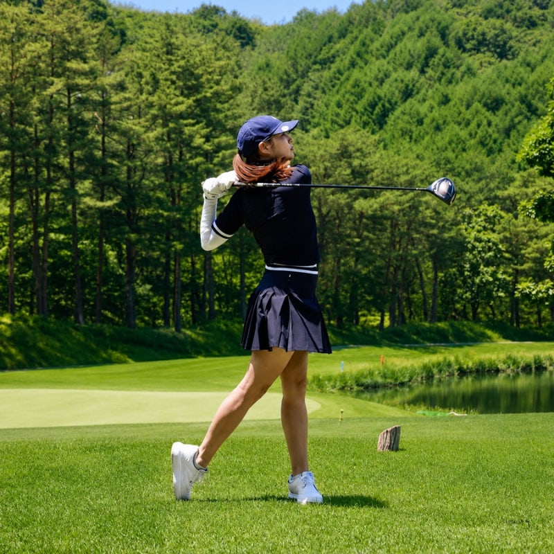 라운드 3시간 동안 말도 안 했다! 이병헌 이민정 부부 골프 현실 찐모먼트