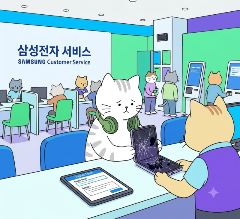 갤럭시 Z 폴드 7·플립 7·S26 시리즈 액정 파손 수리비 보험 유무에 따른 차이는?