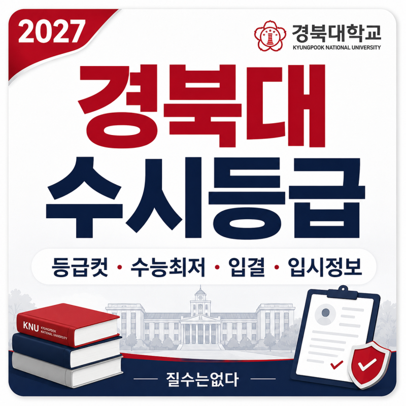 경북대 수시등급/경북대학교 입결, 수능최저