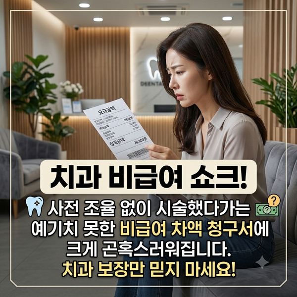 치아보험 믿고 임플란트 치료했다가 추가금 폭탄 맞은 진짜 이유
