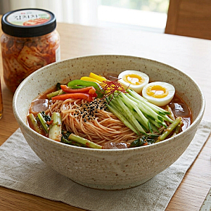 열무김치 비빔국수 만드는법 황금레시피  시판 열무김치로 완성