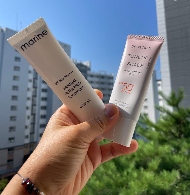 다이소 톤업 선크림 추천, 듀이트리, 잘 사용하는 법