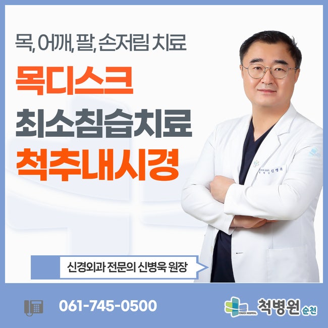 팔저림, 손 힘 저하, 목디스크 위치에 따른 증상과 척추내시경치료법ㅣ순천척병원 신경외과 ....