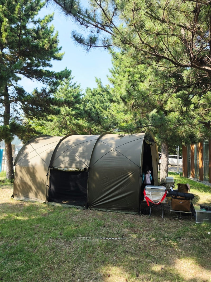 남해상주은모래비치 오토캠핑장 B자리 C자리