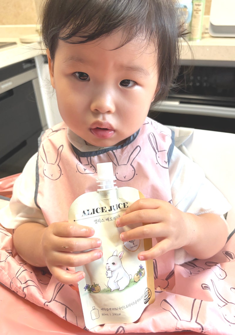 앨리스 아기 배도라지즙, 성분 깔끔한 돌아기 어린이 배 도라지 착즙 주스 음료 후기