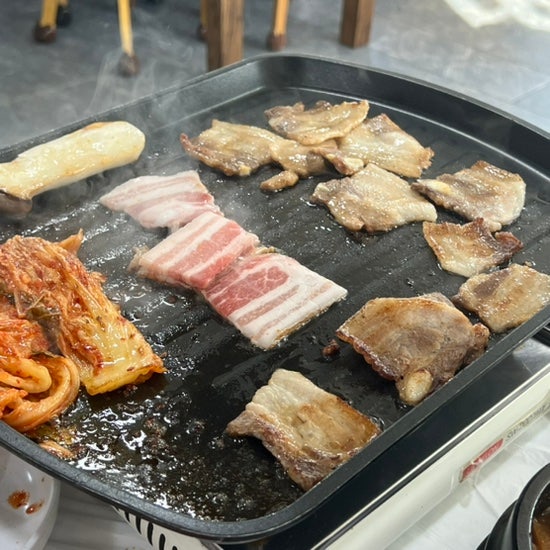 양양 분수대식당 냉삼 후기 무조건 여기로..