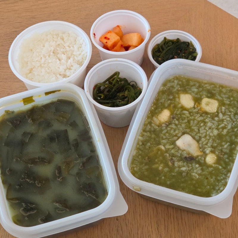부산 해운대 아침식사 엘시티 맛집 원조전복죽 비엔씨 베이커리