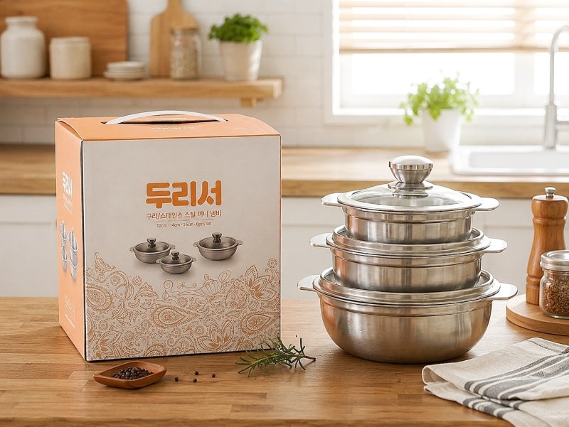 소량 요리에 딱! 카리타스 알라딘 장점을 담은 구리냄비 쿠퍼 두리서 미니 전골냄비 추천