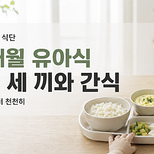 13개월아기식단 13개월유아식 하루 세끼와 돌아기간식 식단표
