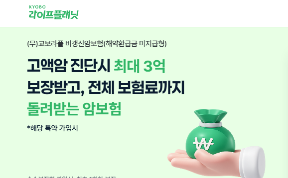내게 맞는 상품은? 교보생명 암보험 vs 라이나생명 암보험을 비교 선택 팁