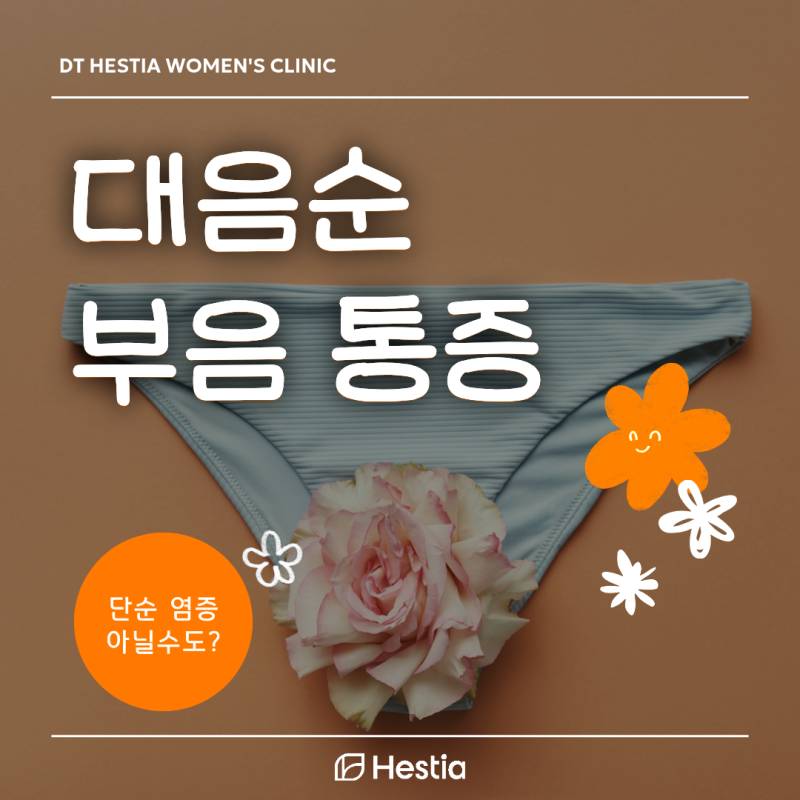 대음순 부음 통증, 단순 염증 아닐 수도? [동탄북광장산부인과]