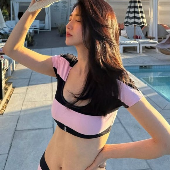 박하선, “30대 상위 1% 몸매” 난리 난 휴가 사진…샤넬로 도배된 비키니 패션·착장 정보