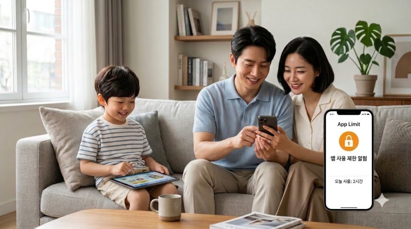 여름방학 스마트폰 좀비 탈출! 아이패드·갤럭시탭 자녀 보호 모드(스크린타임) 3분 완성 설....