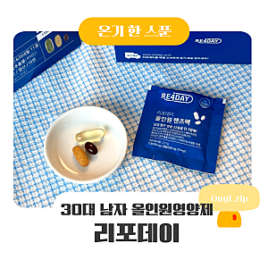 30대 남자 올인원 영양제 추천 | 직장인 남편이 꾸준히 챙겨 먹는 리포데이 올인원 맨즈팩 후....