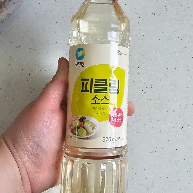 청정원 피클링소스로 초간단 무피클 만들기｜아삭새콤 수제 피클 레시피