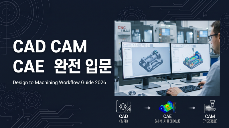 CAD CAM CAE 소프트웨어 선택 가이드 - 규모별 추천 기준
