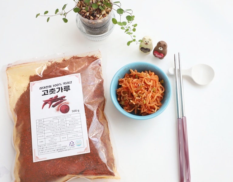 고춧가루 보관법 단기 냉장보관 장기 냉동보관