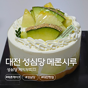 대전 성심당 롯데백화점 메론시루 후기｜평일 웨이팅 가격 종류
