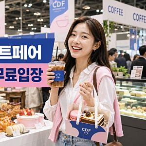 2026 카페디저트페어 킨텍스 일정, 사전등록 무료입장·창업컨설팅