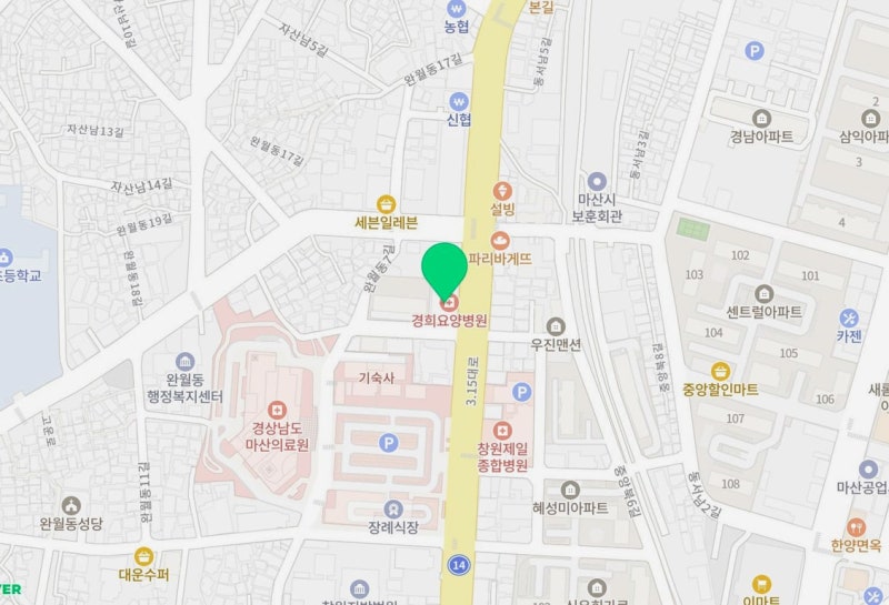 창원 요양병원 7곳 비교, 투석 18·22대와 재활 12·21·30명을 환자 일정에 넣어봤다