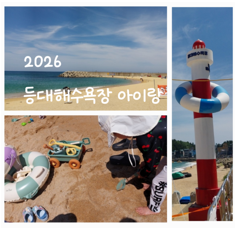 강원도 속초 등대해수욕장 아이랑 개장일 폐장일 준비물 주차 요금 샤워장 탈의실 파라솔 튜....