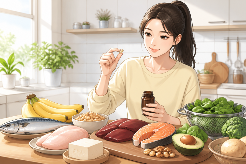 비타민B6효능, 피로에 좋다는 말 어디까지 맞을까요?