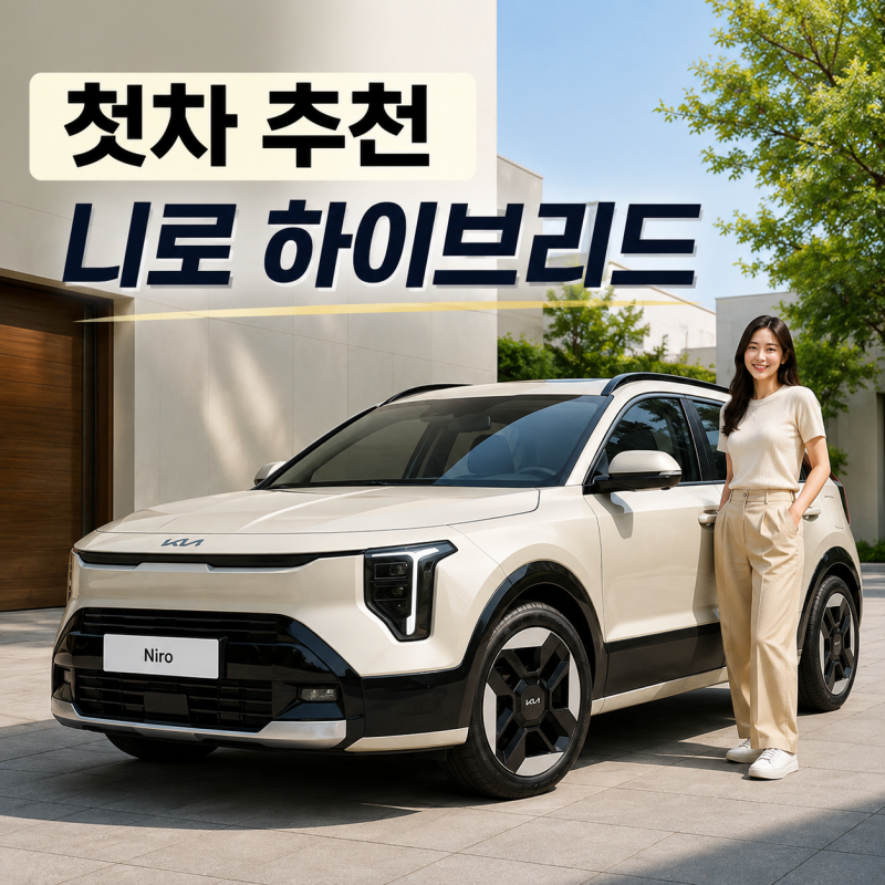 첫차로 니로 하이브리드 괜찮을까 가격 연비 장단점 총정리