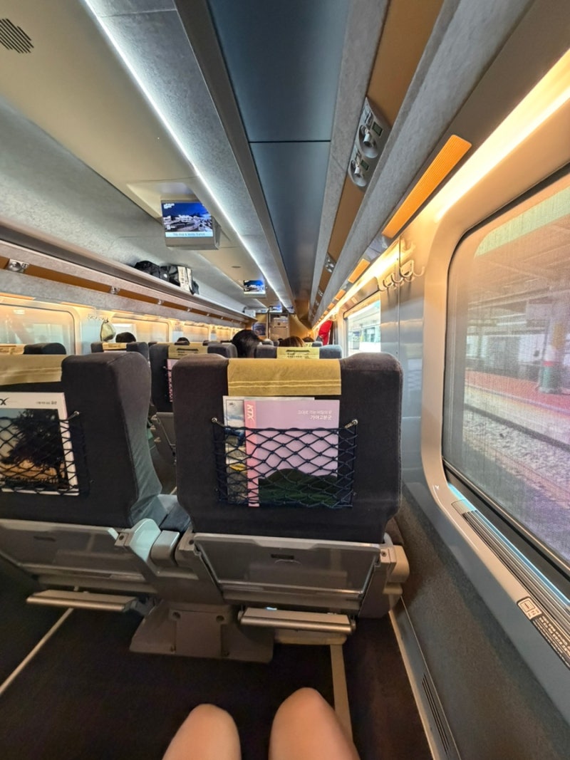 從全州站到南原站的火車之旅，KTX特等座的真實評價