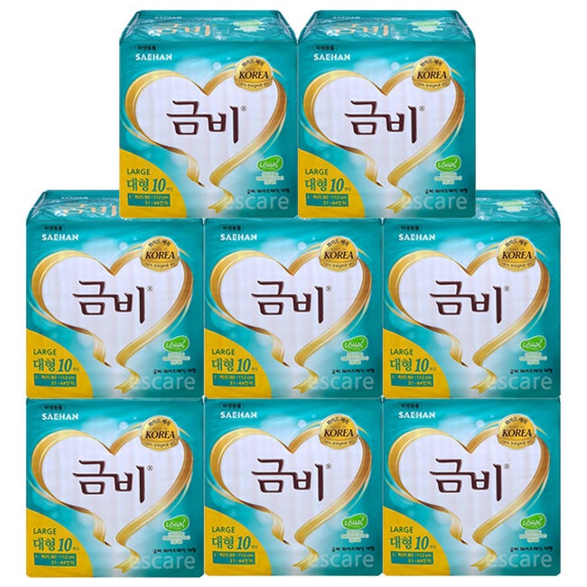 잘 나가는 제품 금비기저귀 금비 와이드 매직테이프 겉기저귀 (재부착 찍찍이), 10개입, 8개 ....