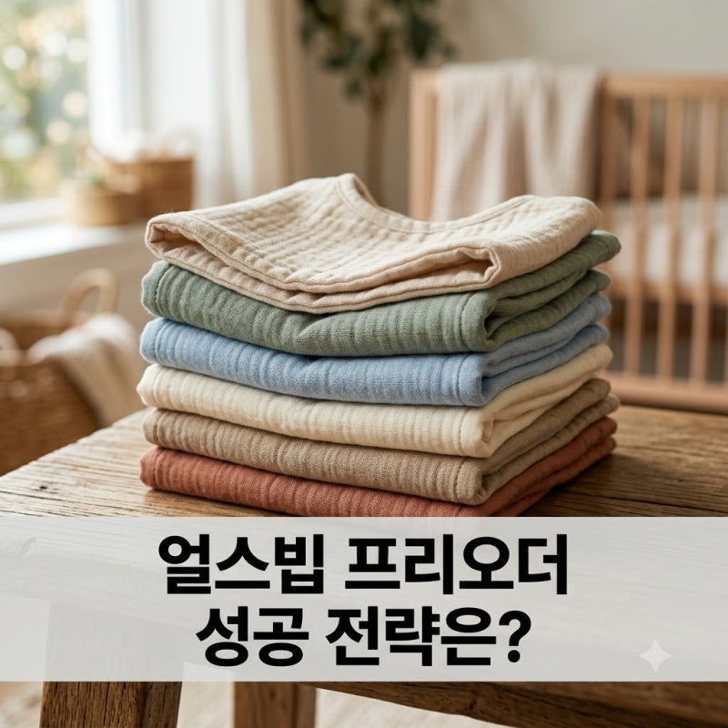얼스빕 프리오더! 놓치지 마세요: 가격부터 배송, 구매 꿀팁 총정리
