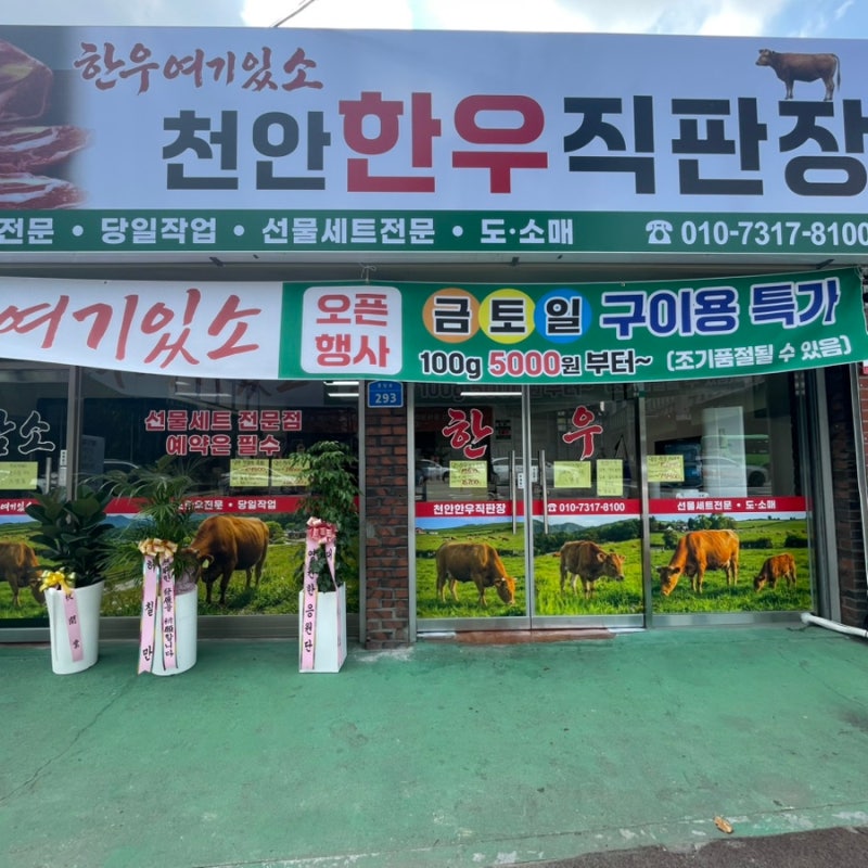 천안 한우전문점 천안 한우직판장 추천 한우 선물세트 구매 솔직후기 | 한우여기있소 (ft. 명....