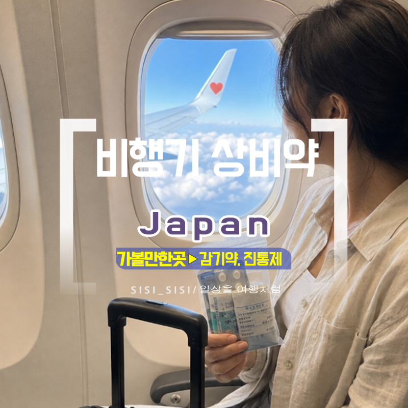일본 여행 비행기 상비약 반입 가능할까, 감기약·진통제 규정 주의사항