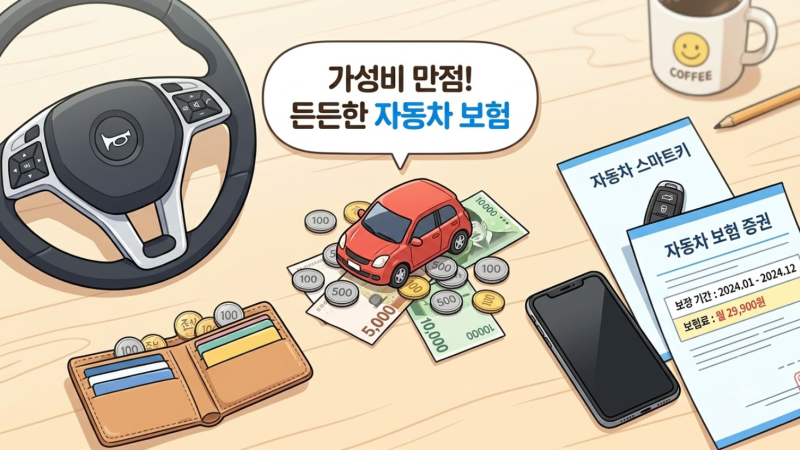 운전자보험 필수 특약 3가지 및 만원대 가입 팁