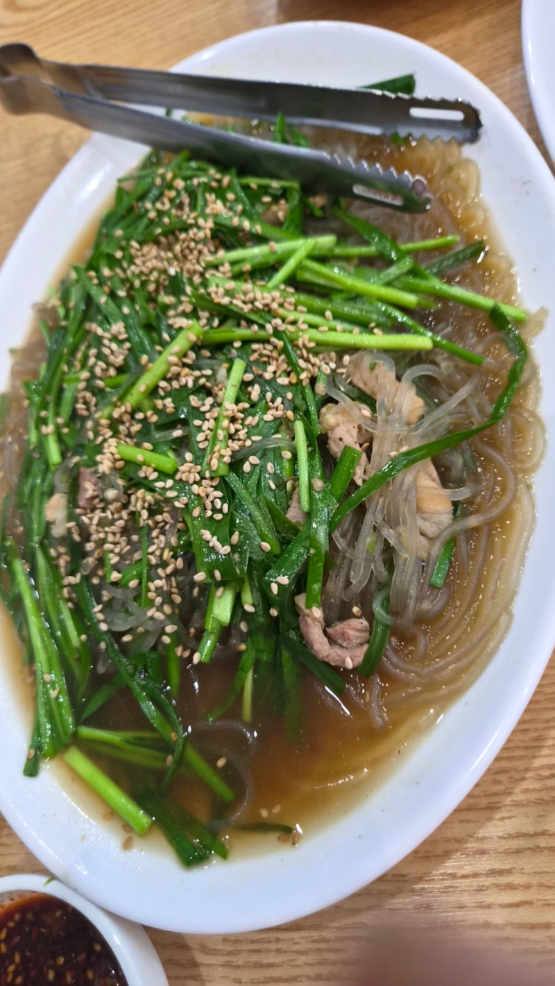 [대구 범물동 맛집] 줄 서서 먹는 '원조맛집부추잡채' 솔직 후기! 부추잡채와 두부구이 조합 ....