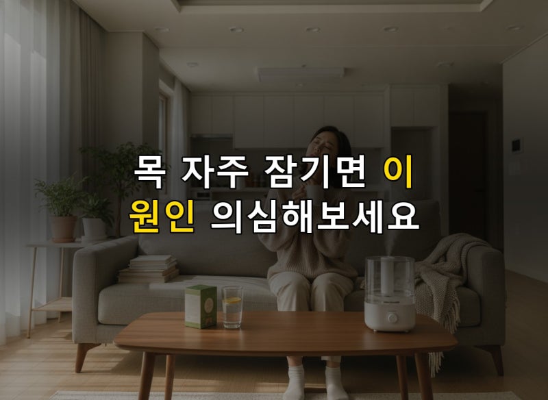 목이 자주 잠기는 이유 따로 있을까 궁금했어요