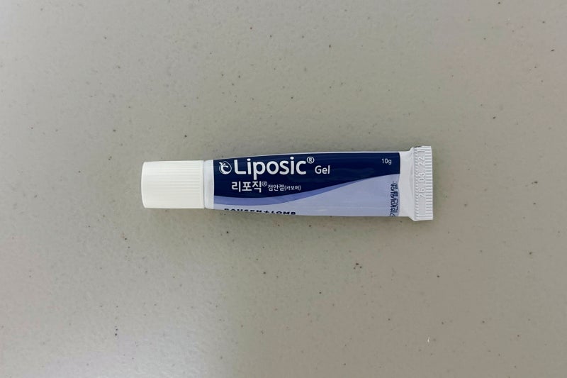 리포직 점안겔 효과와 부작용, 안구건조증 바르는 순서