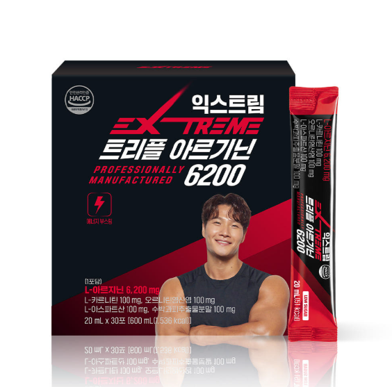 익스트림 김종국 트리플 아르기닌 6200, 알약이 부담이던 분들 위한 액상 스틱