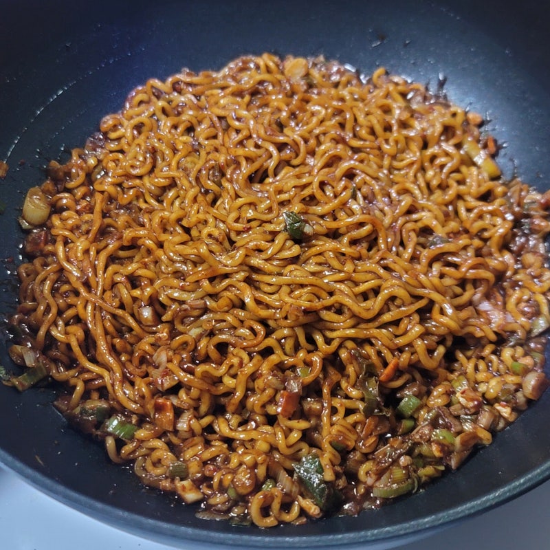 짜슐랭 맛있게 먹는법 내맘대로 레시피 고추파기름 조합 후기