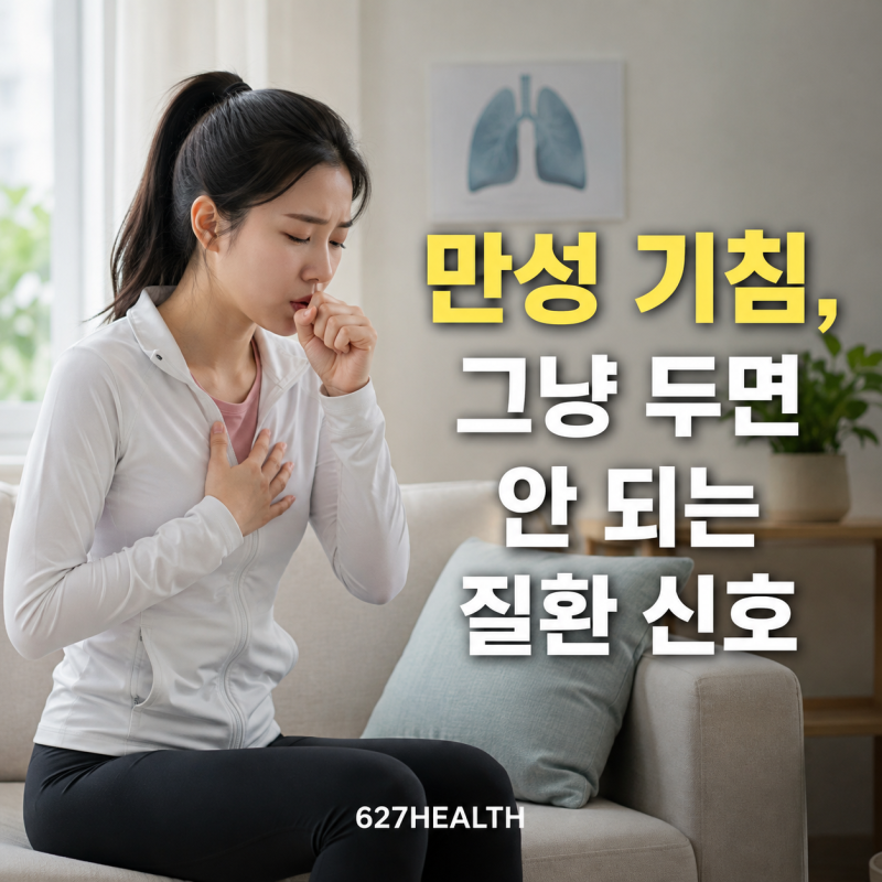 만성 기침, 그냥 두면 안 되는 질환 신호