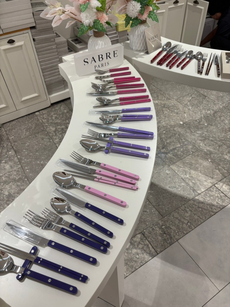 신혼부부 수저세트 추천 집들이 선물로 좋은 사브르 식기 커트러리 SABRE