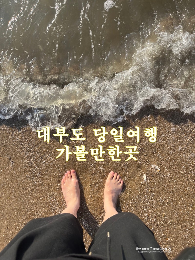 서울근교 당일여행 대부도 갈만한 곳 해수욕장 일몰